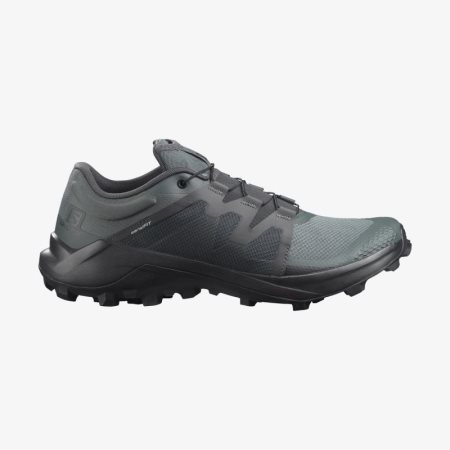 Salomon WILDCROSS Laufschuhe Herren Grün [8FUE-E]
